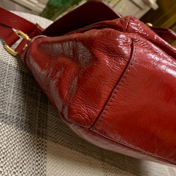 Vintage Marc Jacobs Red Leather Crossbody - Picture 6 of 13
